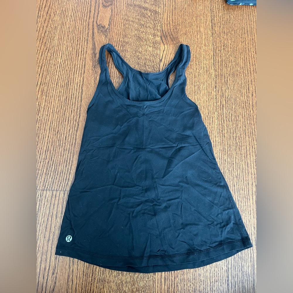 Black lululemon Tank